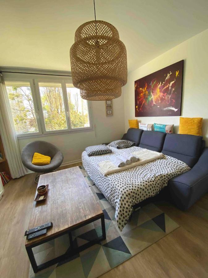 Superbe Appartement Au Calme Avec Parking Gratuit. Mérignac Eksteriør billede